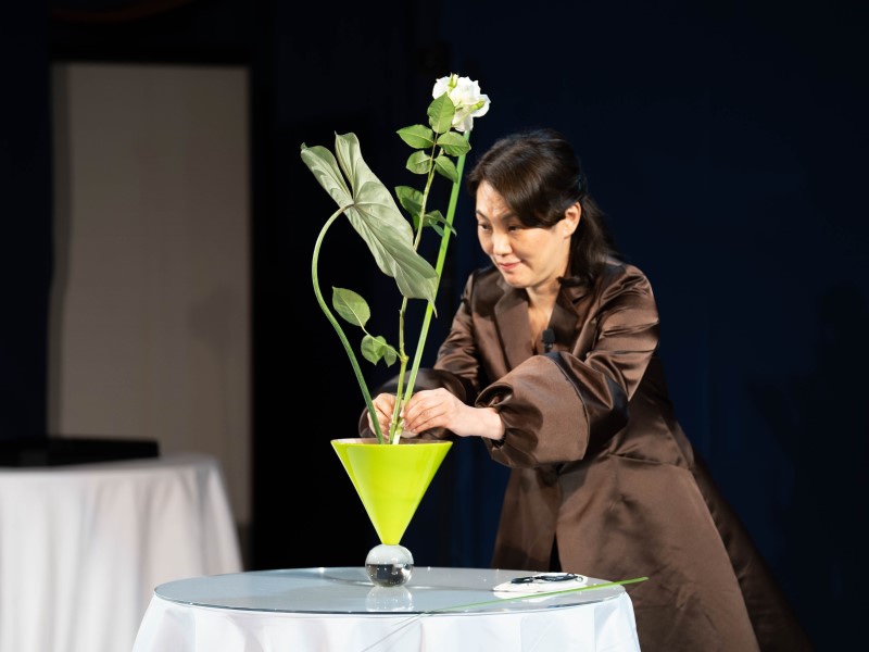 Harmony of Flowers and Vessels 2023 Ikebana Exhibition at Yokohama’s