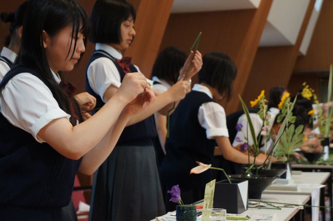 Ikenobo 花の甲子園18 関東地区 北 大会を開催しました Ikenobo 花の甲子園 今咲かせよう 君の花