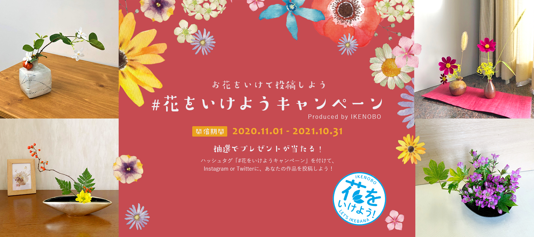 花をいけようキャンペーン 華道家元池坊 花をいけようキャンペーン 華道家元池坊